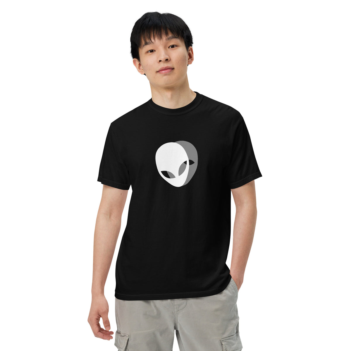 Unisex garment-dyed heavyweight t-shirt